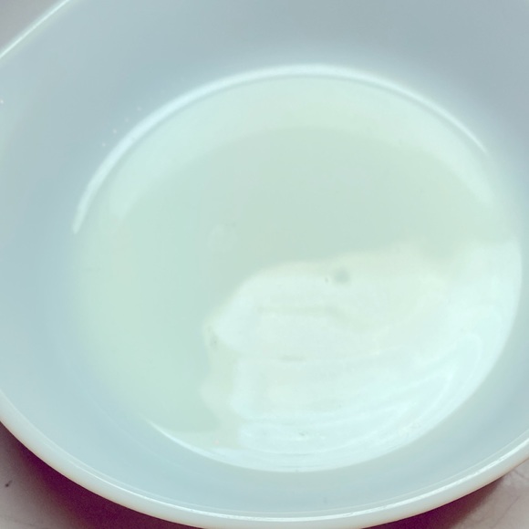 PYREX CASSEROLE BAKING Dish only EUC 6” x 1.5” 471 1 pt Early American Gold brow - Picture 7 of 8